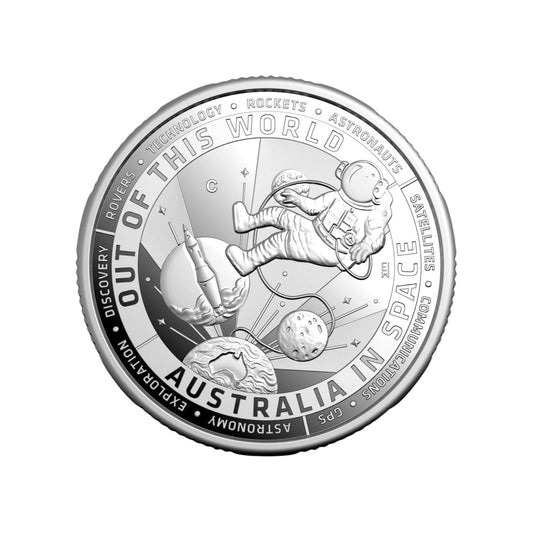 2024 $1 ‘C’ Mintmark Silver Proof Out of this World Coin