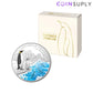 Emperor Penguin $5 1oz Coloured Silver Proof Coin